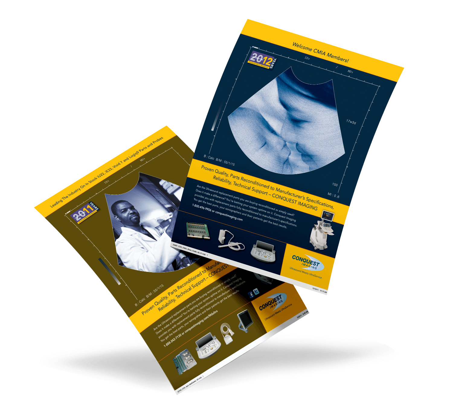 Free-Floating-Curved-A4-Flyer-Mockup