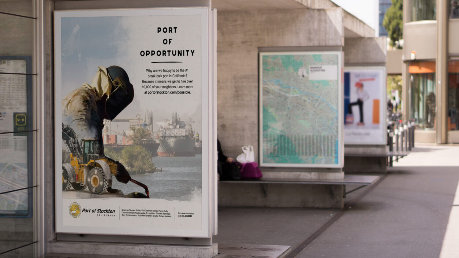 1839246 Close up of large billboard